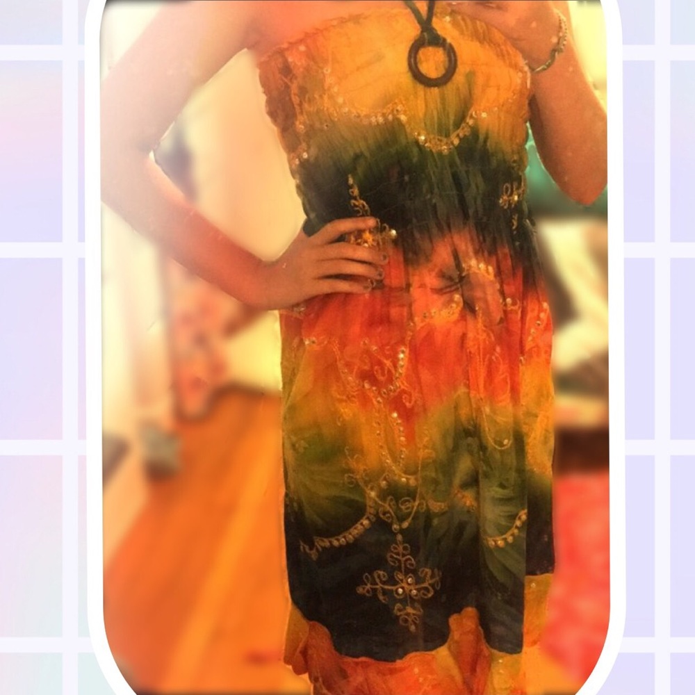Tropical dress
